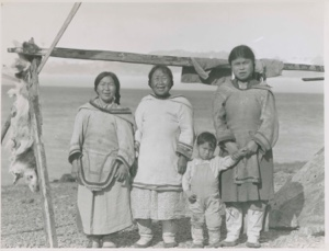 Image: Eskimos [Inuit] (woman and child)